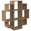 vidaXL V&auml;gg hylla Artisan-ek 90 x 25 x 90 cm Konstruerat tr&auml;