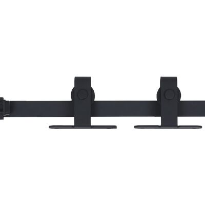 vidaXL Mini skjutdörrsbeslag för skåp kolstål 152 cm
