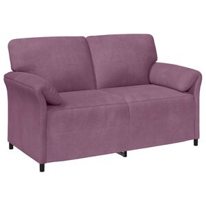 vidaXL 2-sits soffa Lila 158 x 83 x 95 cm Sammet
