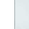 vidaXL Glasskiva för öppen spis rektangulär 120x50 cm