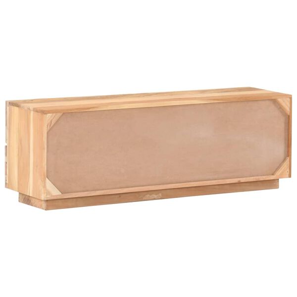 vidaXL TV-b&auml;nk massivt &aring;tervunnet tr&auml;