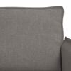 vidaXL Soffa 140cm 2 pcs Taupe Metall