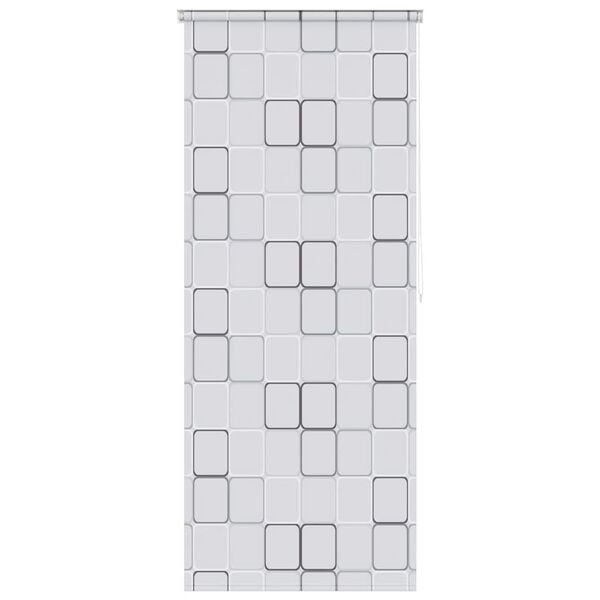 vidaXL Rullgardin för dusch 80x240 cm fyrkant