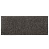 vidaXL Trappmattor självhäftande 30 st 60x25 cm antracit rektangulära