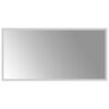 vidaXL LED Badrumsspegel med spegel Transparent 80 x 40 cm h&auml;rdat glas