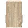 vidaXL Tidningshylla 2 pcs Sonoma-ek 35 x 30 x 45 cm