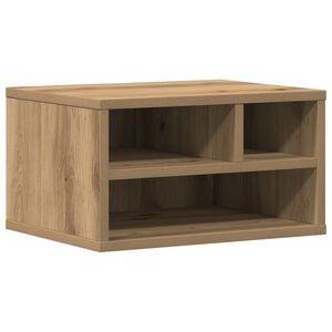 vidaXL Skrivarst&auml;ll Artisan Ek 40 x 32 x 22,5 cm Konstruerat tr&auml;