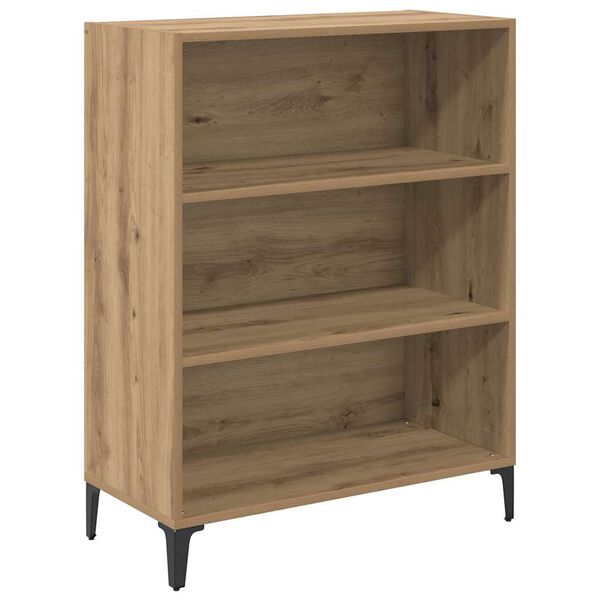 vidaXL Sideboard Artisan Ek 69,5 x 32,5 x 90 cm Konstruerat tr&auml;