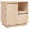 vidaXL S&auml;ngbord 50x34x50 cm massiv furu