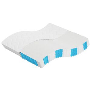 vidaXL Pocketres&aring;rmadrass medium fast 180x200 cm