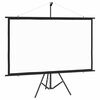 vidaXL Projektorduk med stativ 72" 16:9