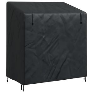 vidaXL Skydd f&ouml;r utomhusgunga Svart 135 x 100 x 165 cm 600D Oxford Tyg