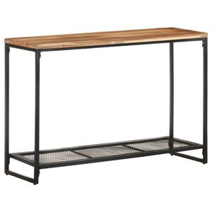 vidaXL Avlastningsbord 110x35x75 cm massivt akaciatr&auml;
