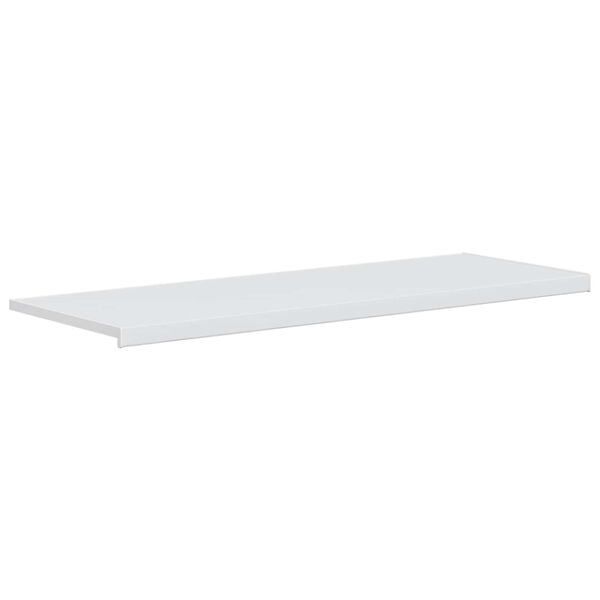 vidaXL F&ouml;nsterbr&auml;da Vit 120 x 50 x 4,5 cm PVC