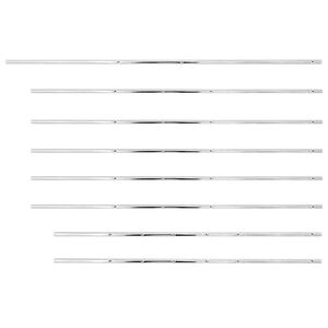 vidaXL St&auml;nger f&ouml;r fotbollsbord 8 st 15,9 mm