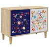 vidaXL TV-sk&aring;p MAINZ 69 x 33 x 50 cm Sonoma-ek Konstruerat tr&auml;