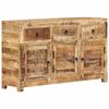 vidaXL Sk&auml;nk 110x30x65 cm massivt mangotr&auml;
