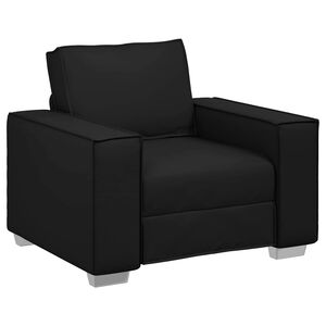 vidaXL Soffa Svart 99 x 78 x 84 cm tyg