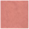 vidaXL V&auml;ggs&auml;nggavel 12 pcs Rosa Sammet