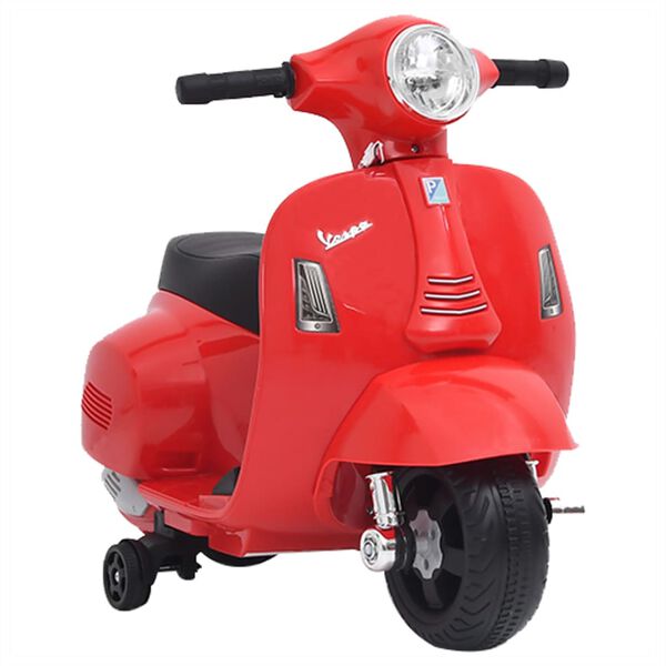vidaXL Elektrisk leksaksvespa GTS300 r&ouml;d