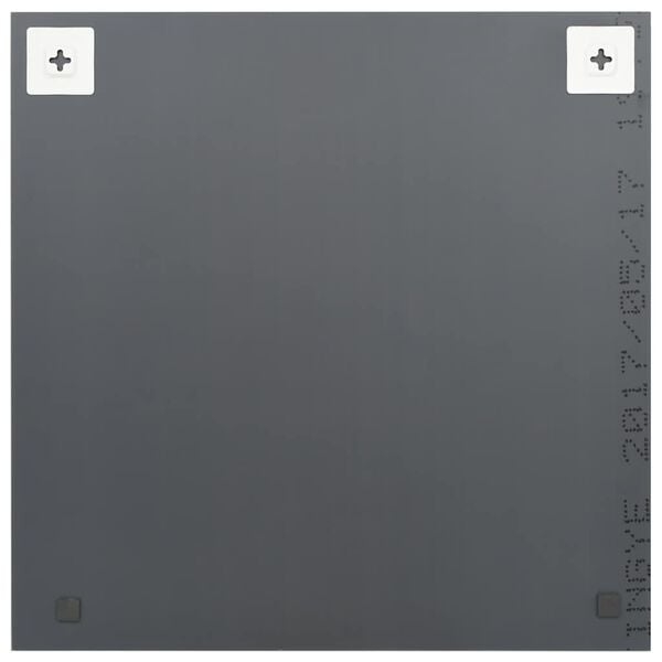 vidaXL Väggspegel fyrkantig 40x40 cm glas