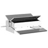 vidaXL Kyckling Trampmatare Silver 75 x 53 x 20,5 cm 10 kg