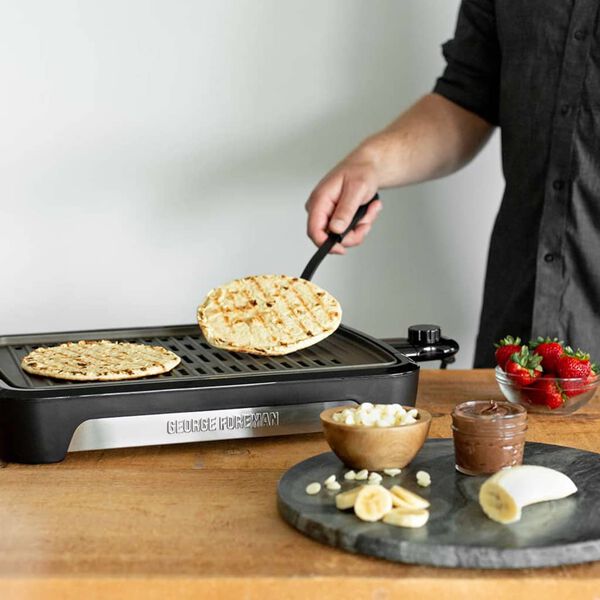 GEORGE FOREMAN Grill r&ouml;kfri L koppar