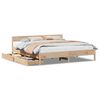 vidaXL S&auml;ngram utan madrass 180x200 cm massiv furu