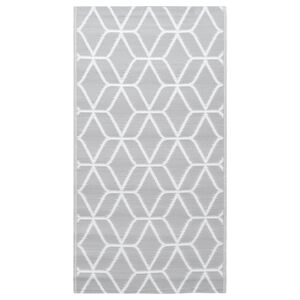 vidaXL Utomhusmatta ARAKIL gr&aring; 80x150 cm PP