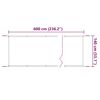 vidaXL Markis vertikal beige 140x600 cm oxfordtyg