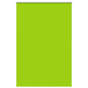 vidaXL Rullgardin m&ouml;rkl&auml;ggning blad gr&ouml;n 155x230 cm tyg bredd 151,6 cm