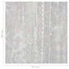 vidaXL Golvplankor 55 pcs Gr&aring; 5,11 m&sup2; PVC