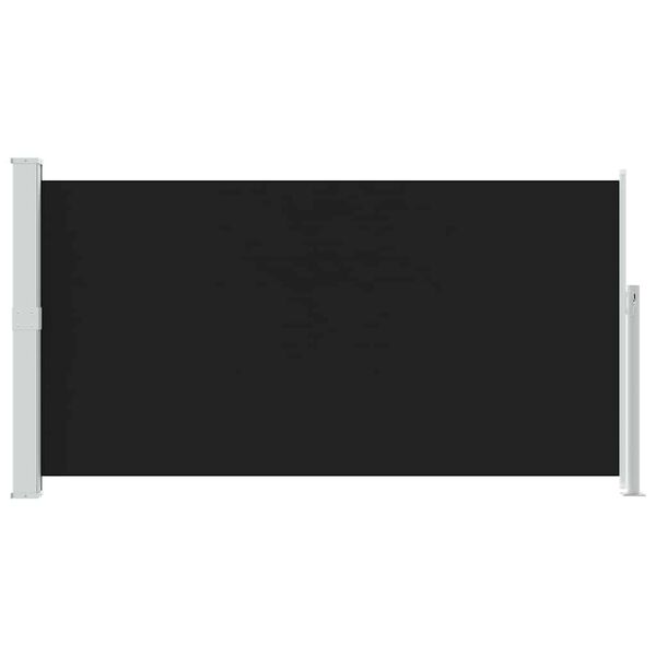 vidaXL Sidomarkis f&ouml;r uteplats 160 x 300 cm svart