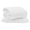 vidaXL Sommar Duvet med kudde 2 st Vit Mikrofiber