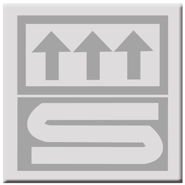 RIDDER Badrumsmatta Carl 55x50 cm grå 7102807