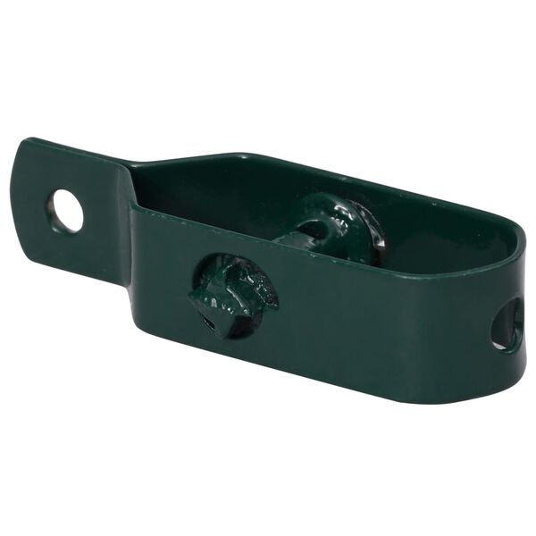 vidaXL Tr&aring;dsp&auml;nnare 50 st 90 mm st&aring;l gr&ouml;n