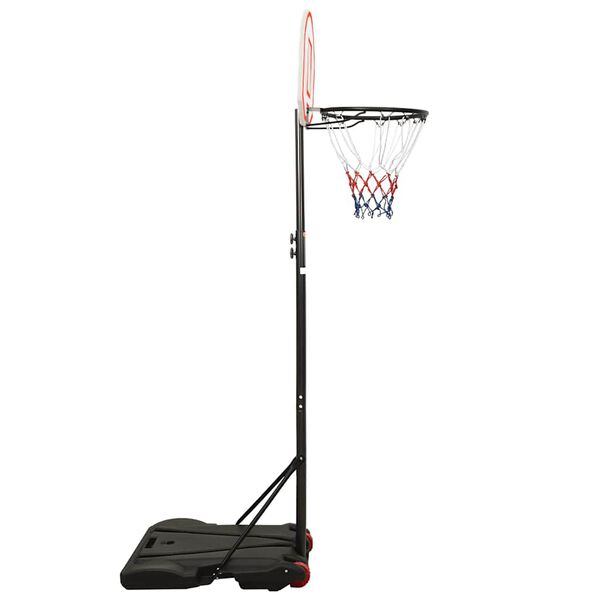 vidaXL Basketkorg med stativ vit 216-250 cm polyeten