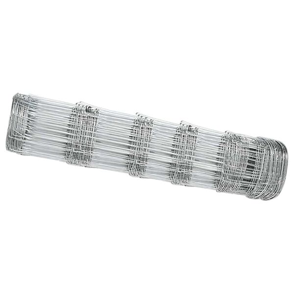 vidaXL Stängsel för åker / äng Silver 50 x 0,8 m Galvaniserat stål