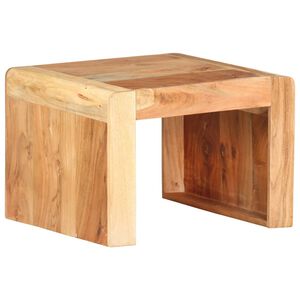 vidaXL Sidobord 43x40x30 cm massivt akaciatr&auml;
