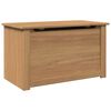 vidaXL F&ouml;rvaringsl&aring;da med lock PANAMA 79x42x46 cm massiv furu