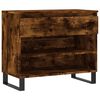 vidaXL Skost&auml;ll r&ouml;kf&auml;rgad ek 70x36x60 cm konstruerat tr&auml;