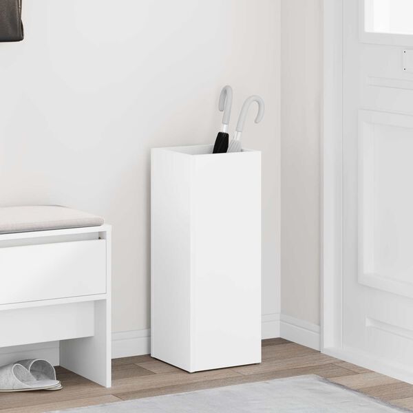 vidaXL F&ouml;rvaringskrok & St&auml;ll Vit 25 x 24,5 x 64 cm Konstruerat tr&auml;