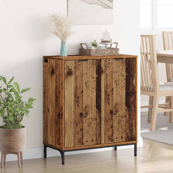 vidaXL Sideboard Gammalt tr&auml; 69,5 x 33 x 82 cm Konstruerat tr&auml;