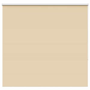 vidaXL Rullgardin m&ouml;rkl&auml;ggningsbeige 145x130 cm tyg bredd 141,6 cm