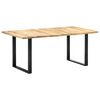 vidaXL Matbord 180x90x76 cm massivt mangotr&auml;