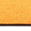 vidaXL D&ouml;rrmatta tv&auml;ttbar orange 60x180 cm