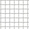 vidaXL Nätpanel rostfritt stål 50x50 cm 21x21x2,5 mm