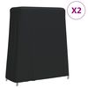 vidaXL &Ouml;verdrag f&ouml;r pingisbord 2 st 165x70x185 cm 420D oxford