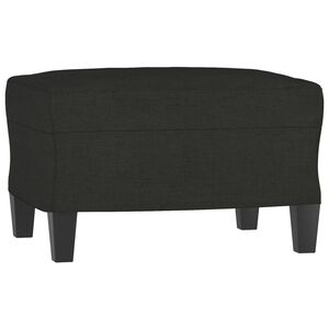 vidaXL Fotpall svart 60x50x41 cm tyg