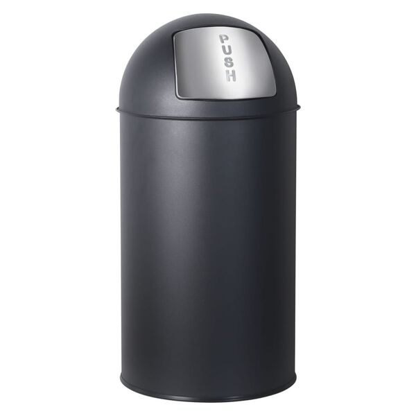 Practo Home Soptunna Retro 50 L matt svart